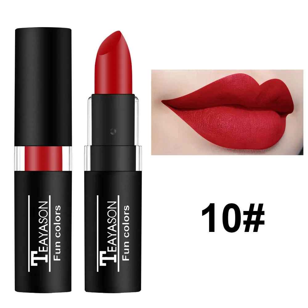 Dark Wine Red Matte Lipstick – Waterproof Long-Lasting Bold Lip Colour-Lipstick-Blushia