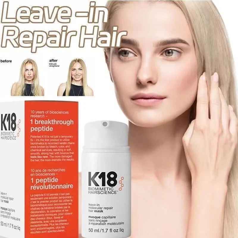 K18 Leave-In Keratin Repair Hair Mask – Restore & Strengthen Damaged Hair-Hair Mask-Blushia
