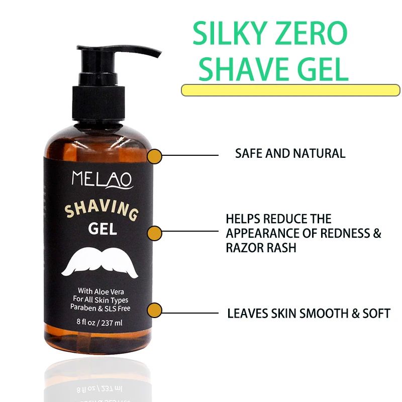 Men's Shaving Gel Refreshing Shaving Cream Beard Softening Smooth Shaving Super-Smooth Gel for Senior Men-Shaving-Blushia