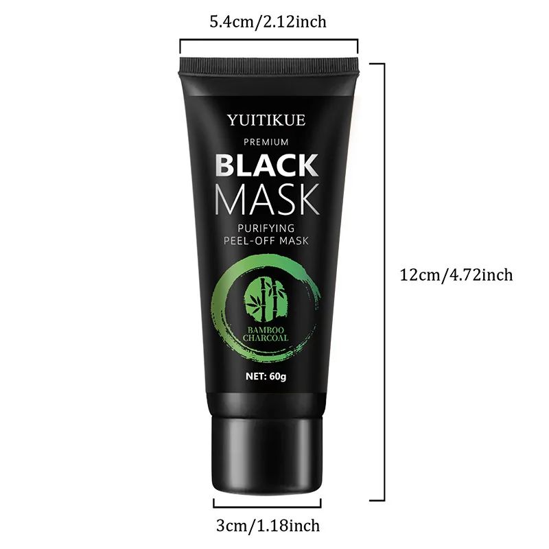 Bamboo Charcoal Blackhead Peel-Off Mask – Deep Cleansing Oil Control-Face Mask-Blushia