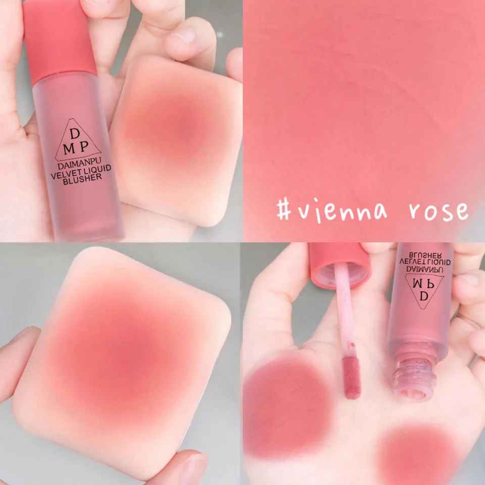 Long-Lasting Liquid Blush – Waterproof Glow Face Tint-Blush-Blushia