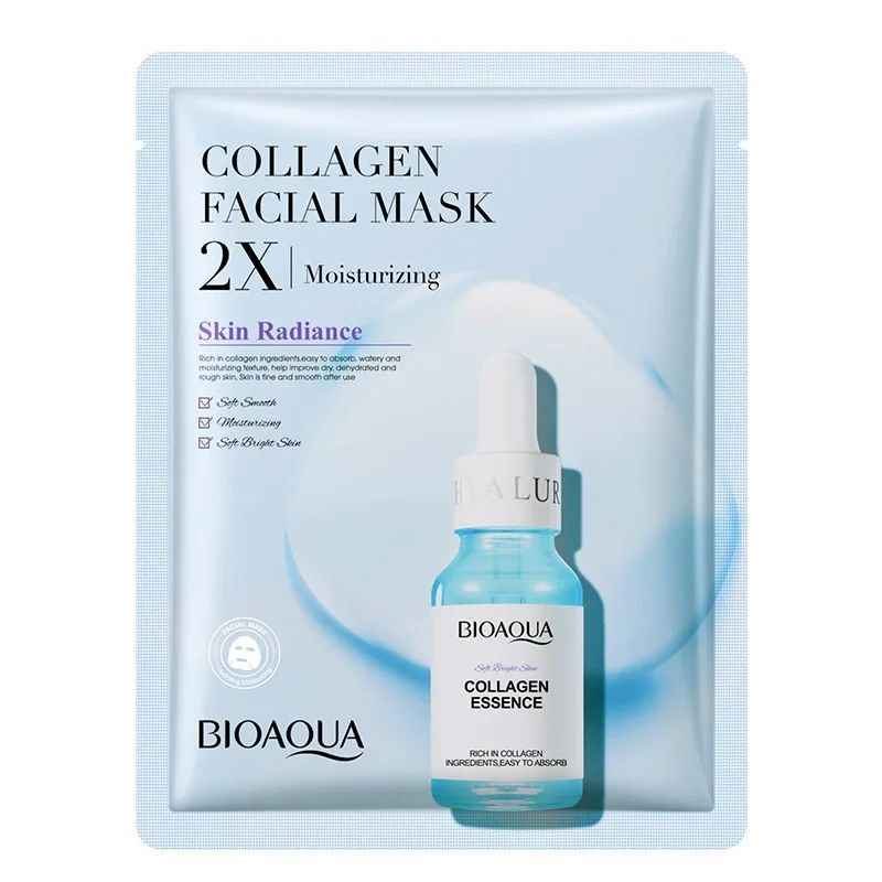 20-Piece Centella Collagen Sheet Mask Set – Hydrating VC Face Masks-Face Mask-Blushia