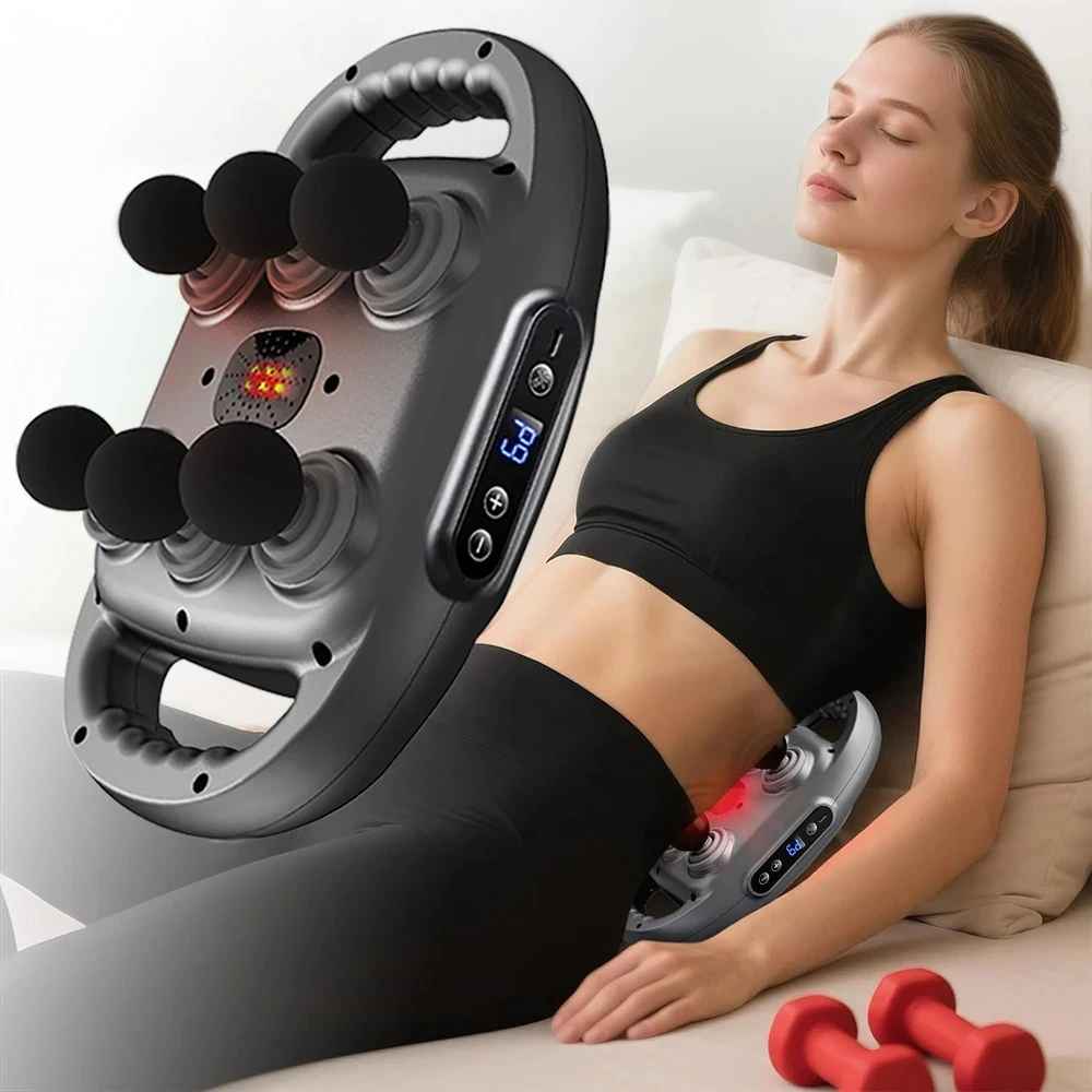 Professional Fascia Massage Gun – Muscle Relief for Back, Shoulders & Full Body-Body Care Devices-Blushia