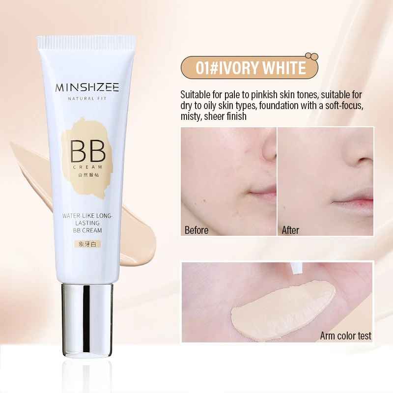 BB Cream Foundation – Long-Lasting Moisturising Oil Control Base Makeup-BB Cream-Blushia