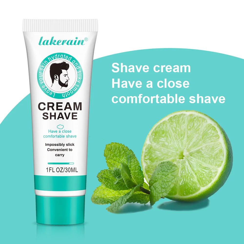 Natural Shaving Cream For Men Facial Care, Rich And Dense Foam Effectively Softens Beard For Easy Shaving Gentle For All Beard Types-Shaving-Blushia