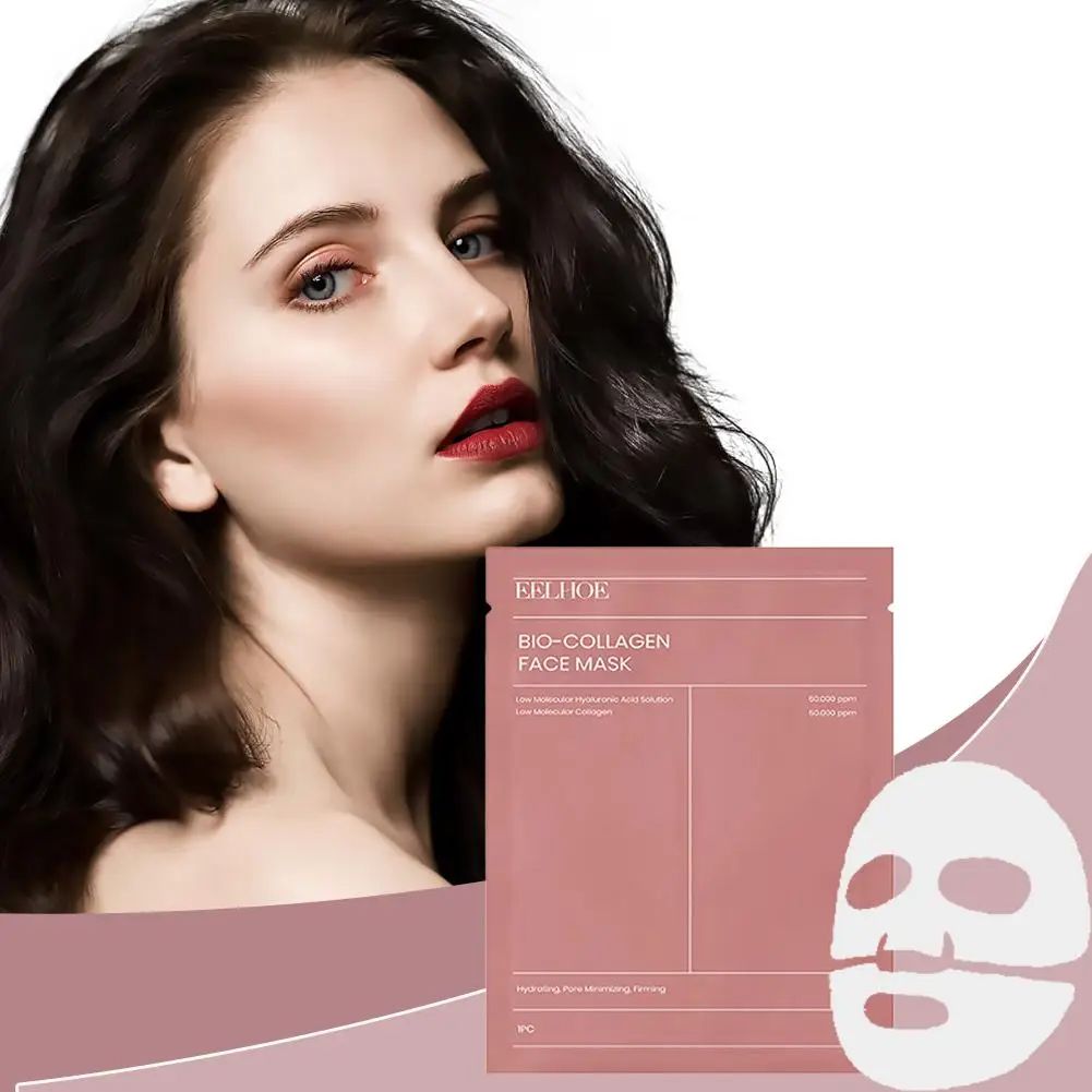 Bio Collagen Face Mask – Deep Hydrating Pore-Refining Skin Care (1/5/10PCs)-Face Mask-Blushia