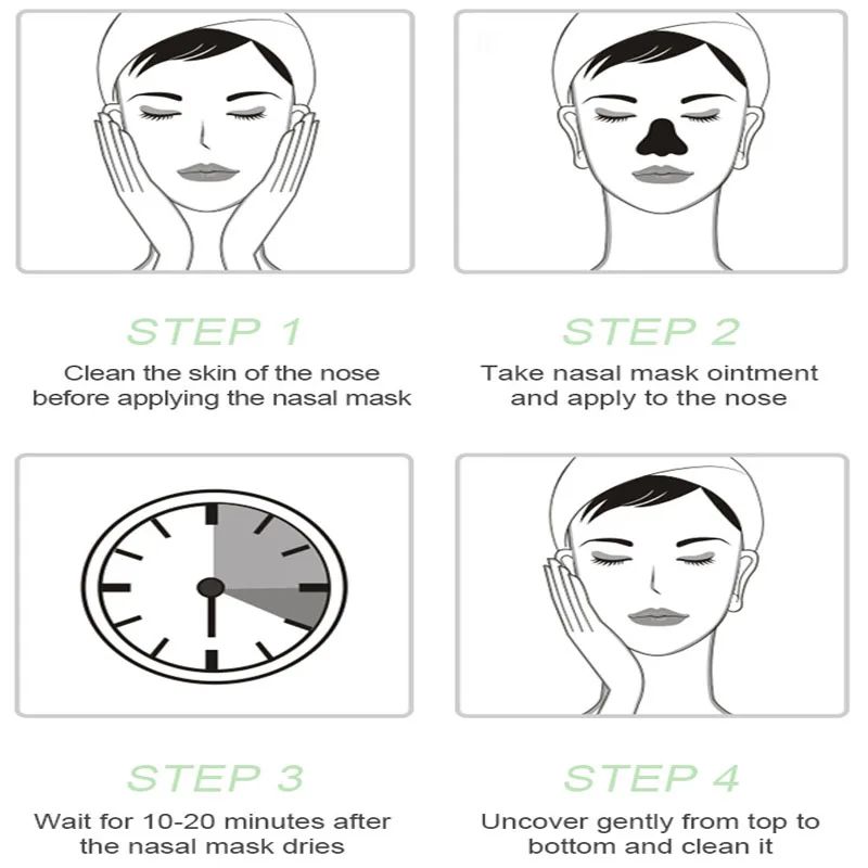 Bamboo Charcoal Blackhead Remover Mask – Pore Tightening Peel-Off Cleanser-Blackhead Remover-Blushia