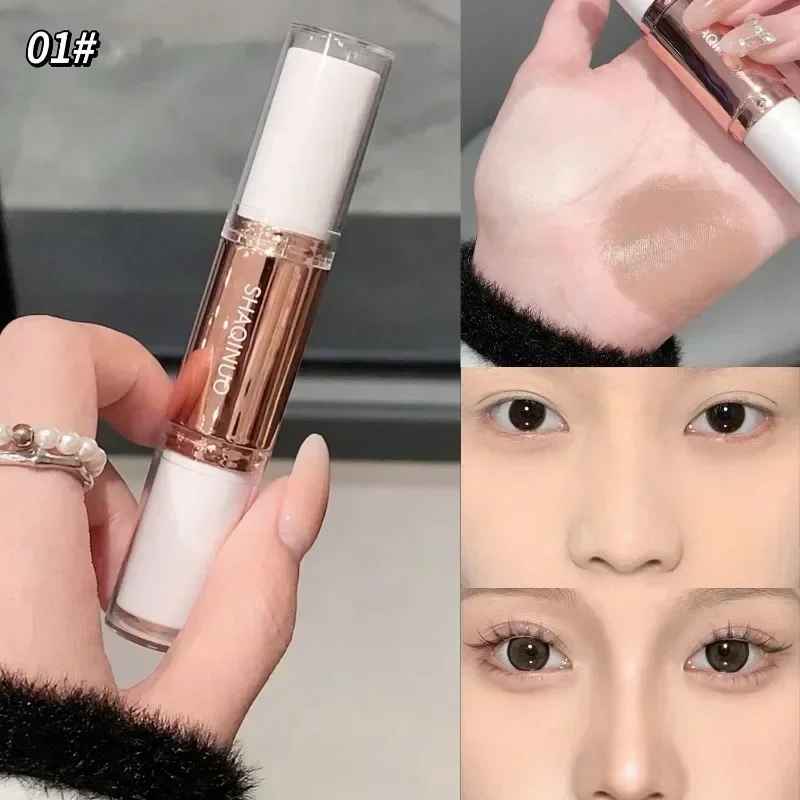Highlighting&Bronzer Stick Face Brightening Shaping Concealer Pencil 3D Long Lasting Corrector Nose Shadow Contouring Cosmetics-Contouring-Blushia