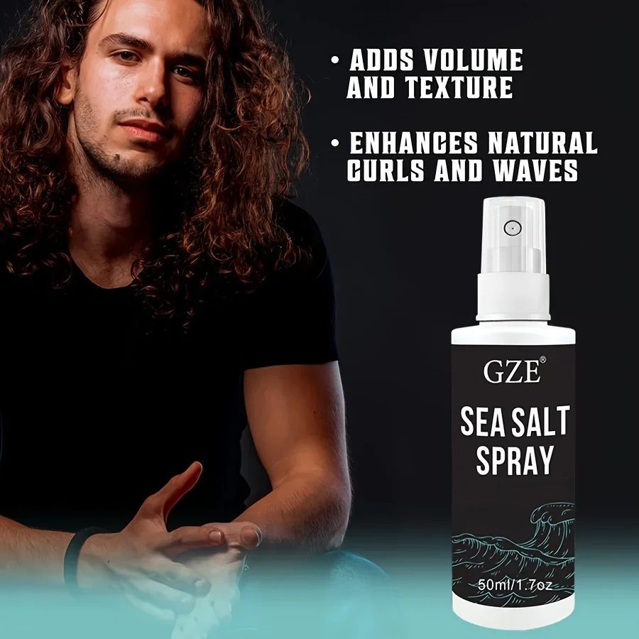 GZE Natural Sea Salt Spray for Hair Men & Women, Adds Instant Volume, Texture, Thickness, & Light Hold | Texturizing & Thickening-Hair Styling-Blushia