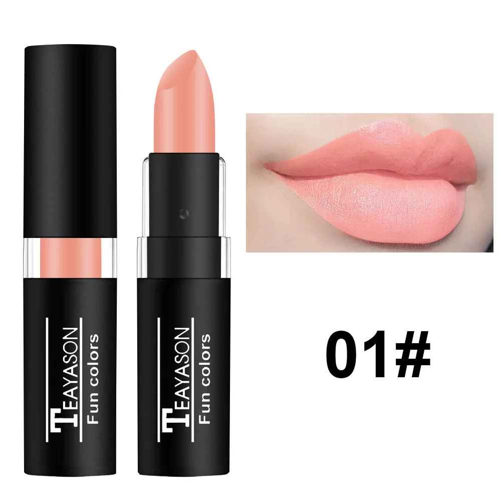 Dark Wine Red Matte Lipstick – Waterproof Long-Lasting Bold Lip Colour-Lipstick-Blushia