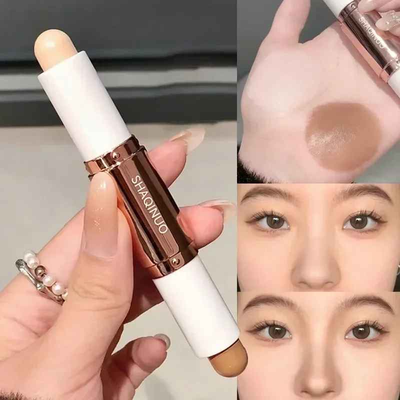 Highlighting&Bronzer Stick Face Brightening Shaping Concealer Pencil 3D Long Lasting Corrector Nose Shadow Contouring Cosmetics-Contouring-Blushia