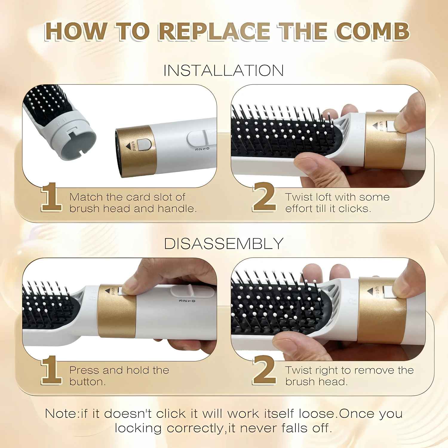5-in-1 Hot Air Hair Styler Dryer Brush – Curling, Straightening & Volumising Hair Styling Tool-Hair Dryer, Curler, & Straightener-Blushia