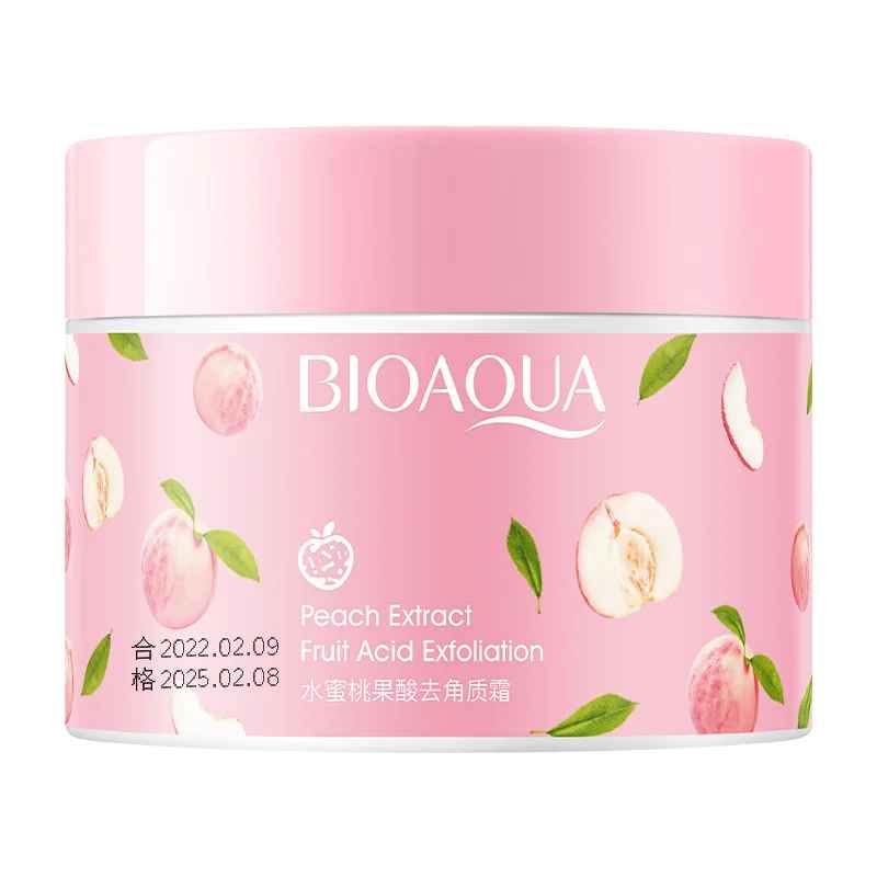BIOAQUA Honey Peach Body Scrub Moisturizing Nourishing Exfoliator-Body Scrub-Blushia