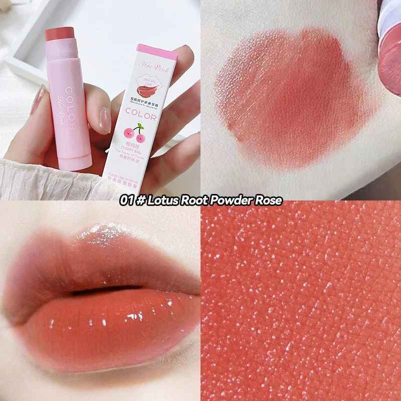 Tinted Moisturizing Lip Balm - Hydrating, Fade Lip Lines, Prevent Chapping-Tinted Lip Balm-Blushia