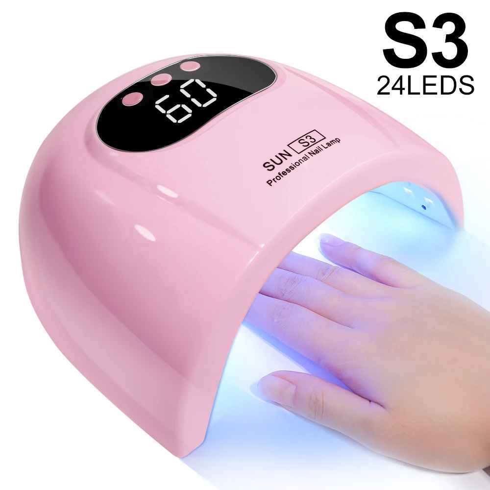 UV LED Nail Lamp for Gel Polish – Professional Gel Nail Dryer with LED Display & Sensor-Hand & Foot Accessories-Blushia