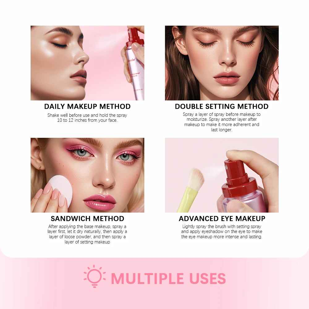 Mattifying Waterproof Setting Spray – Oil Control Long-Lasting Makeup Fixer-Makeup Setting Spray-Blushia