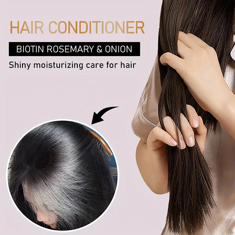 Onion Rosemary Biotin Hair Shampoo & Conditioner – Moisturizing, Smooth & Volumizing Hair Care-Shampoo & Conditioner-Blushia