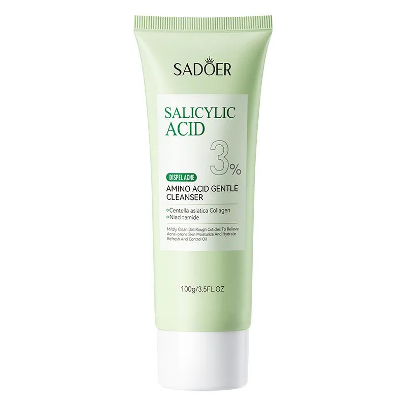 SADOER Salicylic Acid Facial Cleanser – Deep Cleansing & Hydrating Face Wash-Cleanser-Blushia