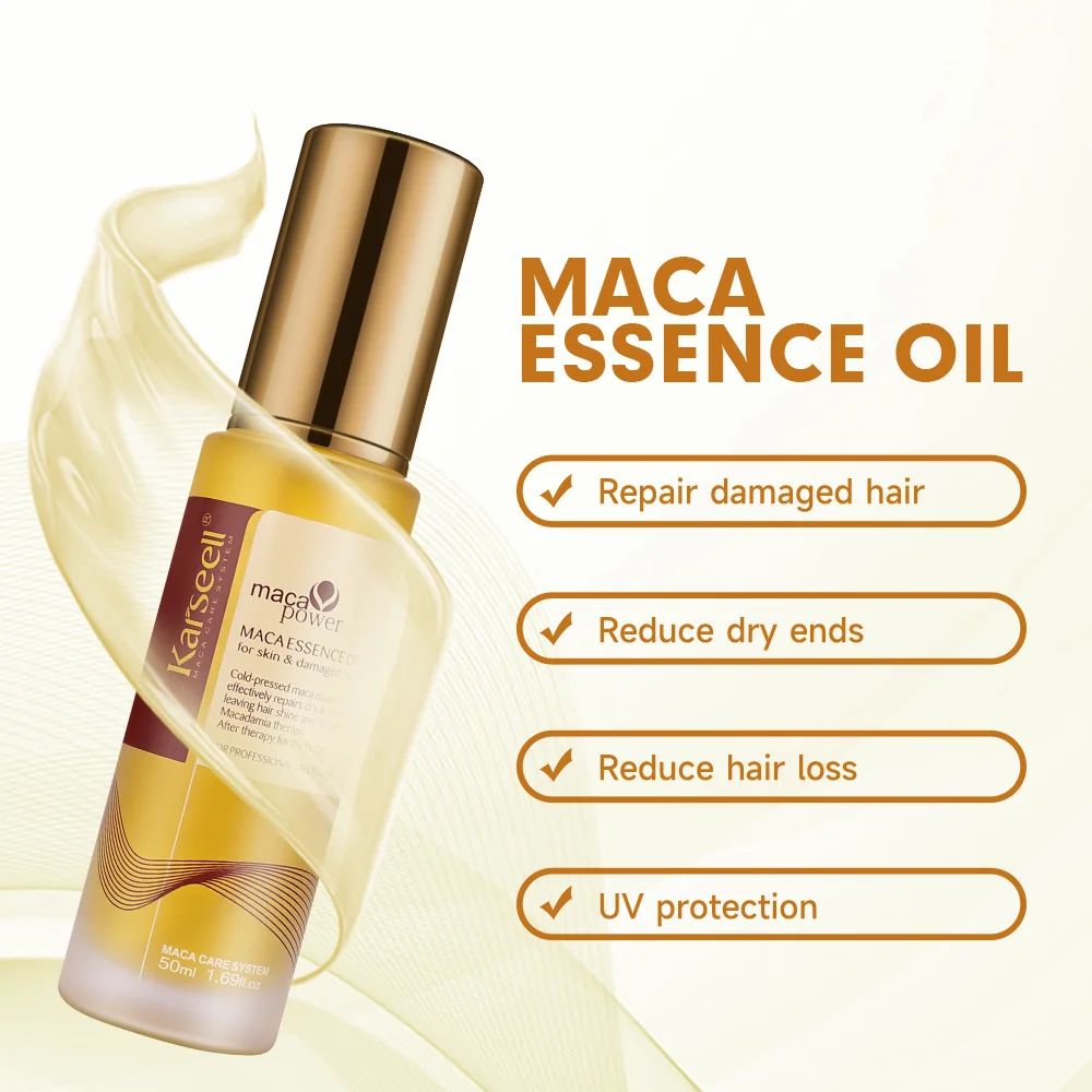Karseell Moroccan Argan Oil Hair Serum 50ml – Healing & Repair for Dry Damaged Hair-Hair Oil & Serum-Blushia
