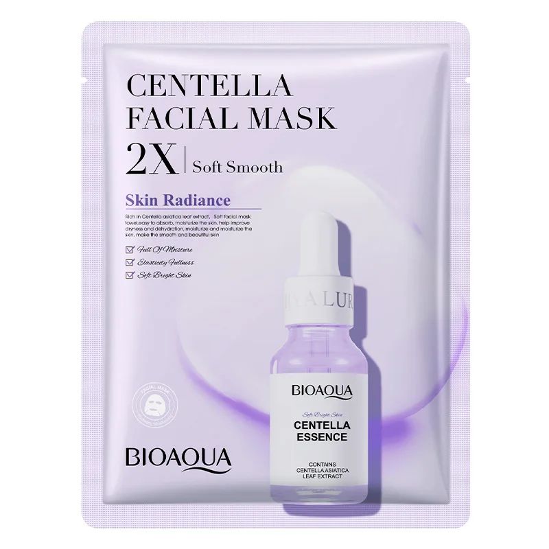 20-Piece Centella Collagen Sheet Mask Set – Hydrating VC Face Masks-Face Mask-Blushia