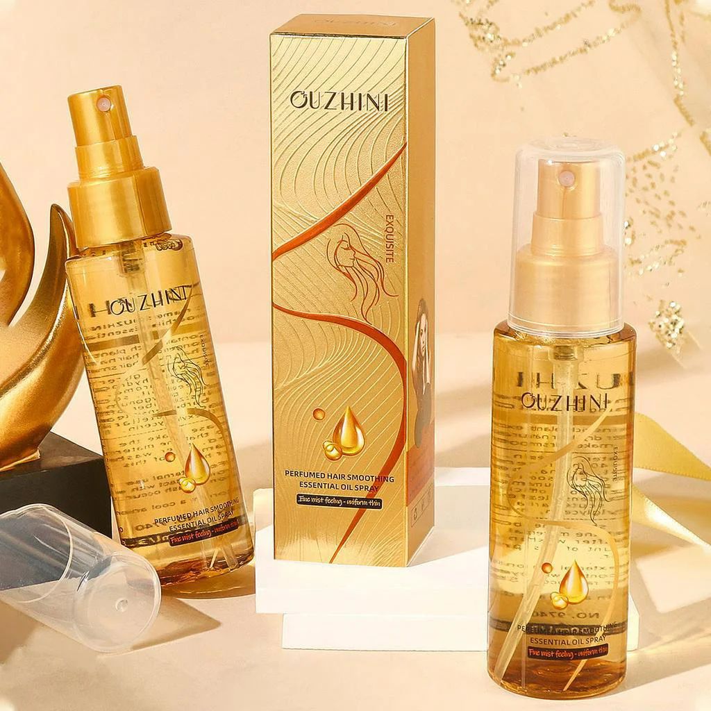 Deep Nourishing Hair Essential Oil Spray – Repair, Hydrate & Add Shine-Hair Oil-Blushia