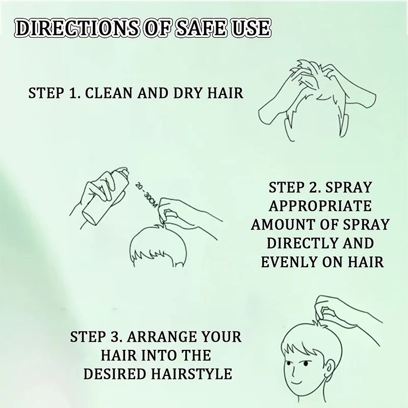 100ml 3-Second Styling Spray Densification & Voluminous Hair Wavy Curls Hairspray Styling Spray-Hair Styling-Blushia