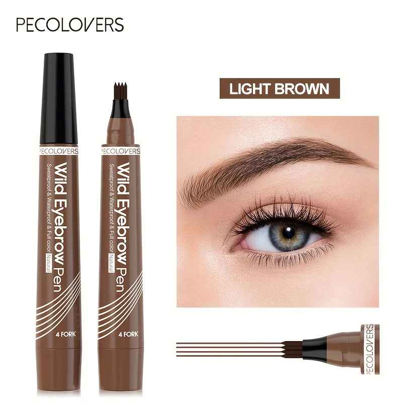 4-Tip Eyebrow Pen – Waterproof Microblading Brow Tattoo Pencil-Brows-Blushia