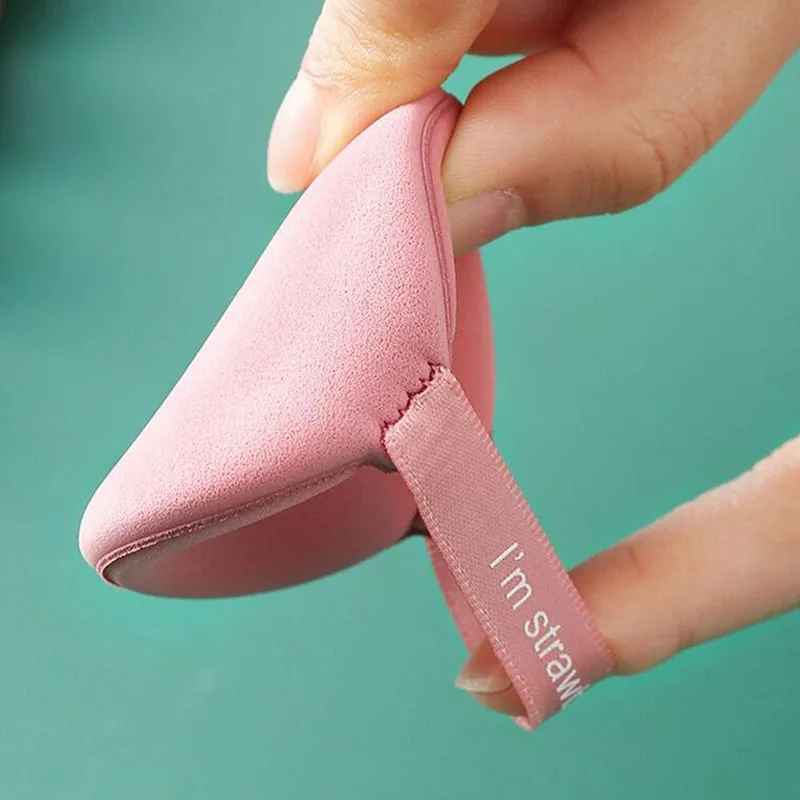 7-Piece Strawberry Makeup Puff Set – Soft Double-Sided Powder & Foundation Sponges-Makeup Sponges-Blushia