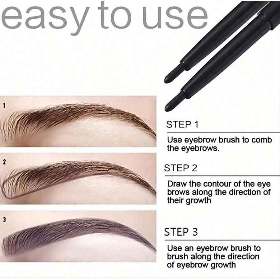 5-Pack Waterproof Eyeliner Pencil – Long-Lasting Smudge-Proof Black Liner-Eyeliner-Blushia
