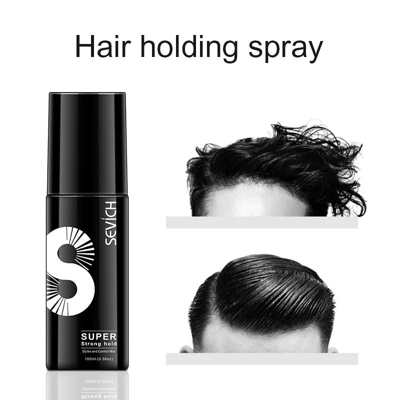 Sevich 100ml Fashion Hair Styling Spray Daily Use Unisex Strong Fixing Hair Building Fiber Quick Disposable Hair Hold Spray-Hair Styling-Blushia