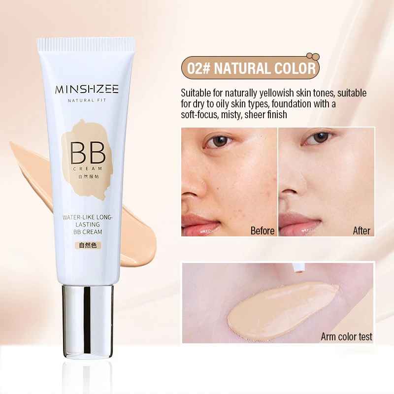 BB Cream Foundation – Long-Lasting Moisturising Oil Control Base Makeup-BB Cream-Blushia