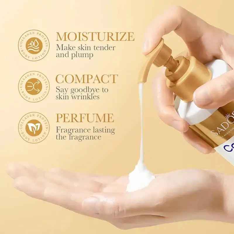 Collagen Milk Whitening Face & Body Cream – Moisturizing Skin Lotion-Face Moisturisers-Blushia