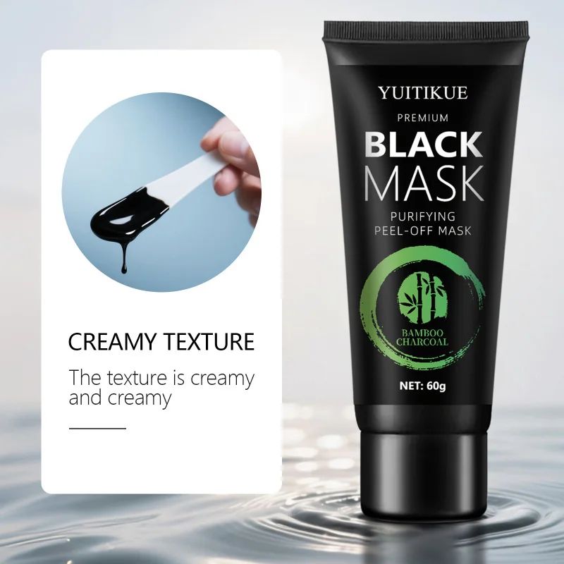 Bamboo Charcoal Blackhead Peel-Off Mask – Deep Cleansing Oil Control-Face Mask-Blushia
