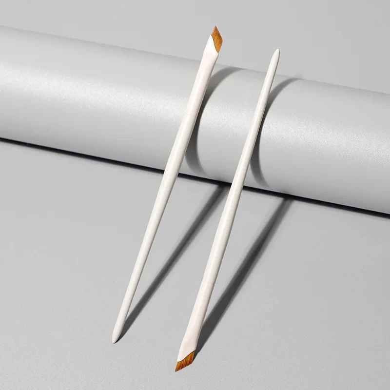 Upgrade Blade Eyeliner Brush Ultra Thin Fine Angle Flat Eyebrow Brush Under The Eye Makeup Brushes Precise Detail Brush white-Makeup Brushes-Blushia