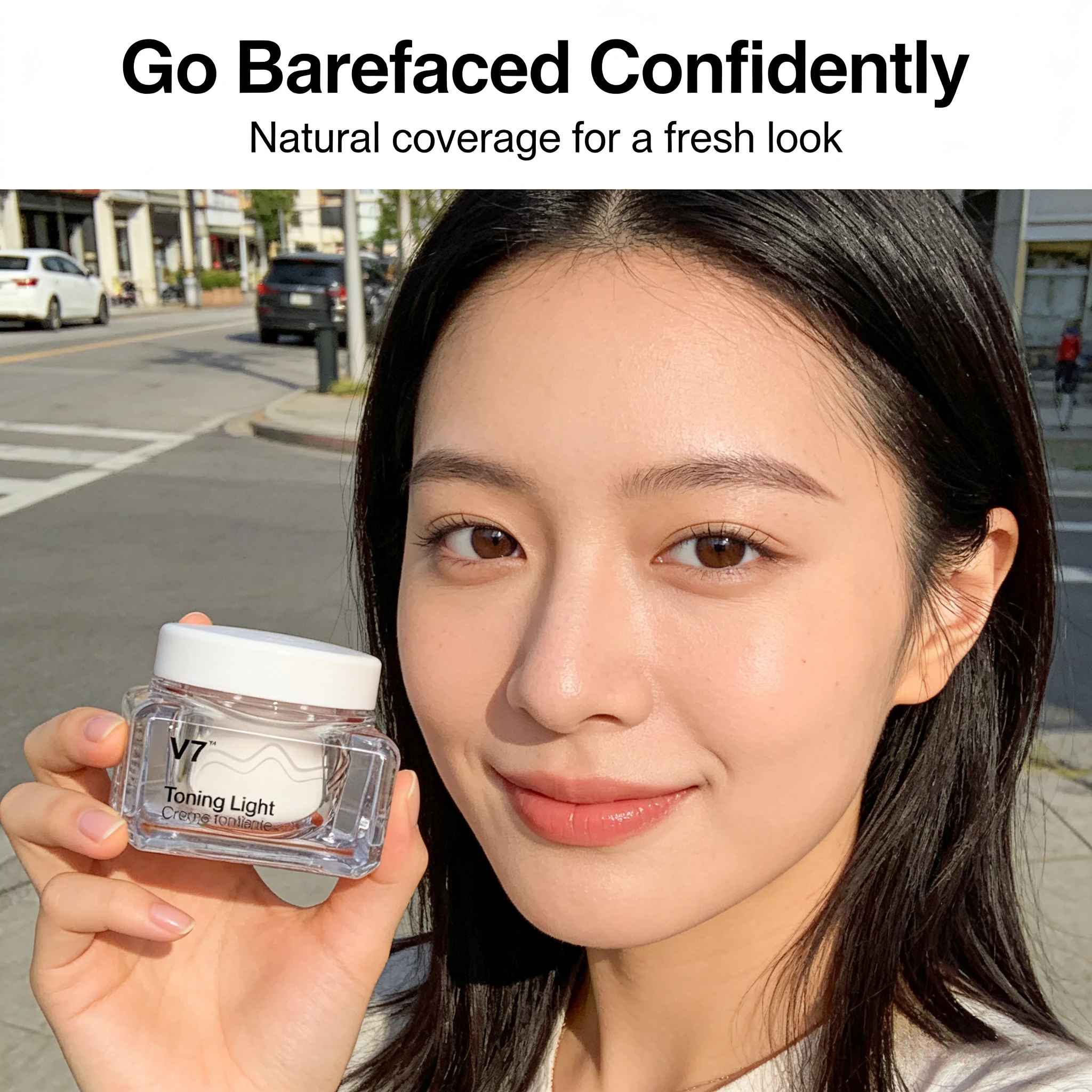 Korean V7 Collagen Face Cream – Whitening & Moisturising Skincare-Whitening Cream-Blushia