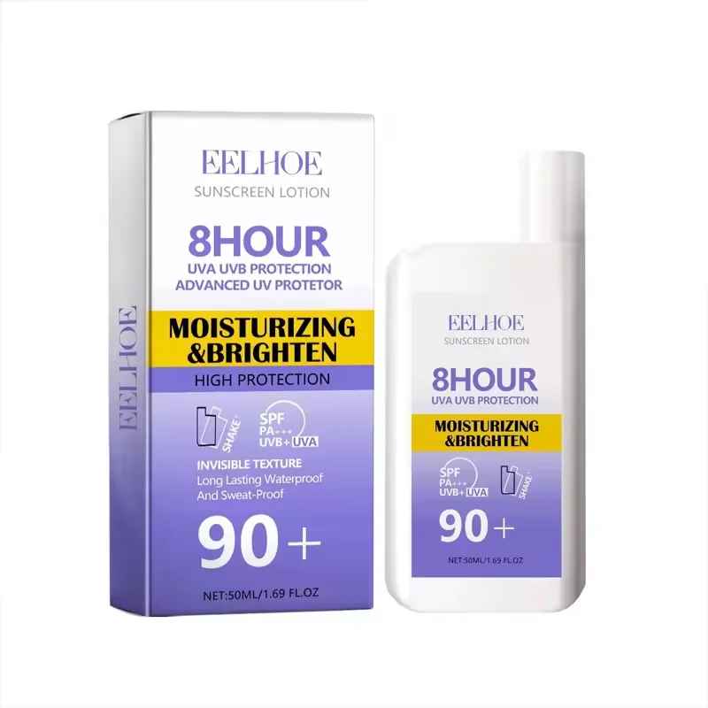 SPF 50+ Sunscreen Lotion Cream Long-Lasting Sun Protection Lightweight Non-Greasy Sun Block-Sun Protection-Blushia
