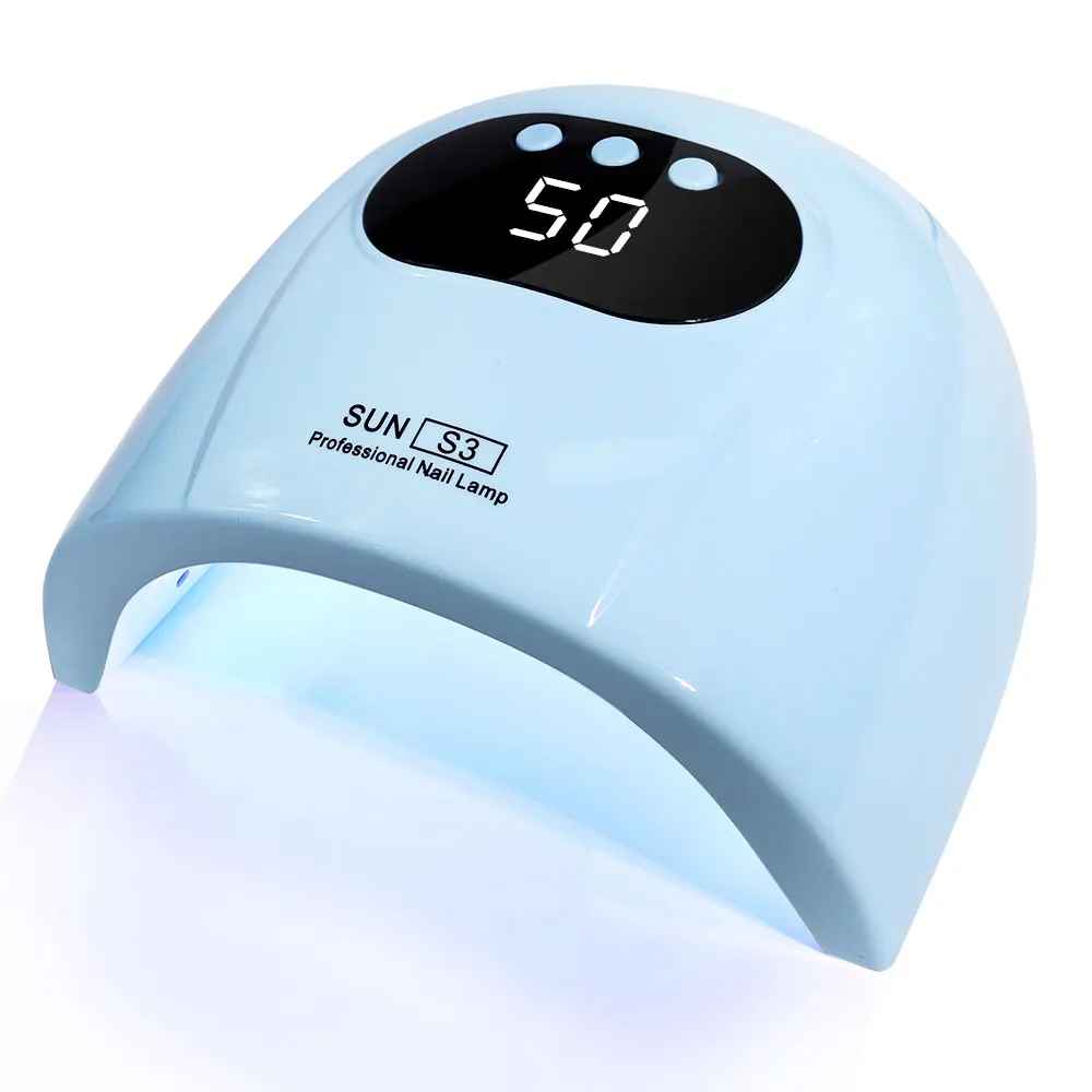 UV LED Nail Lamp for Gel Polish – Professional Gel Nail Dryer with LED Display & Sensor-Hand & Foot Accessories-Blushia