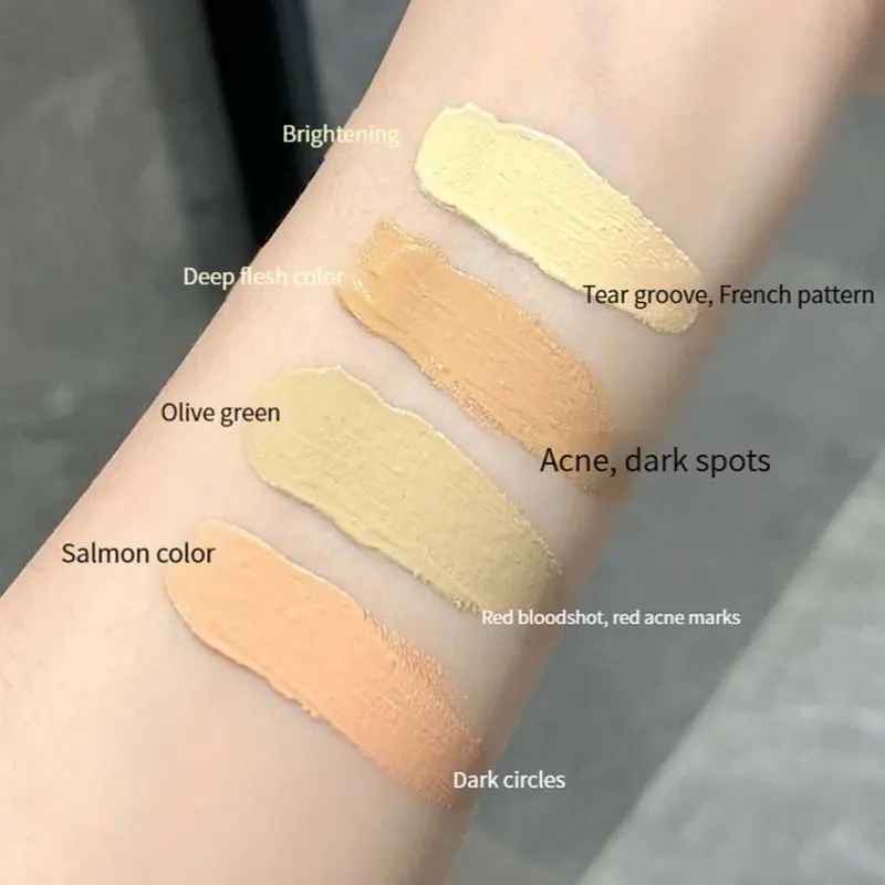 4-Color Concealer Palette – Dark Circles & Spot Correcting Face Concealer-Concealer-Blushia