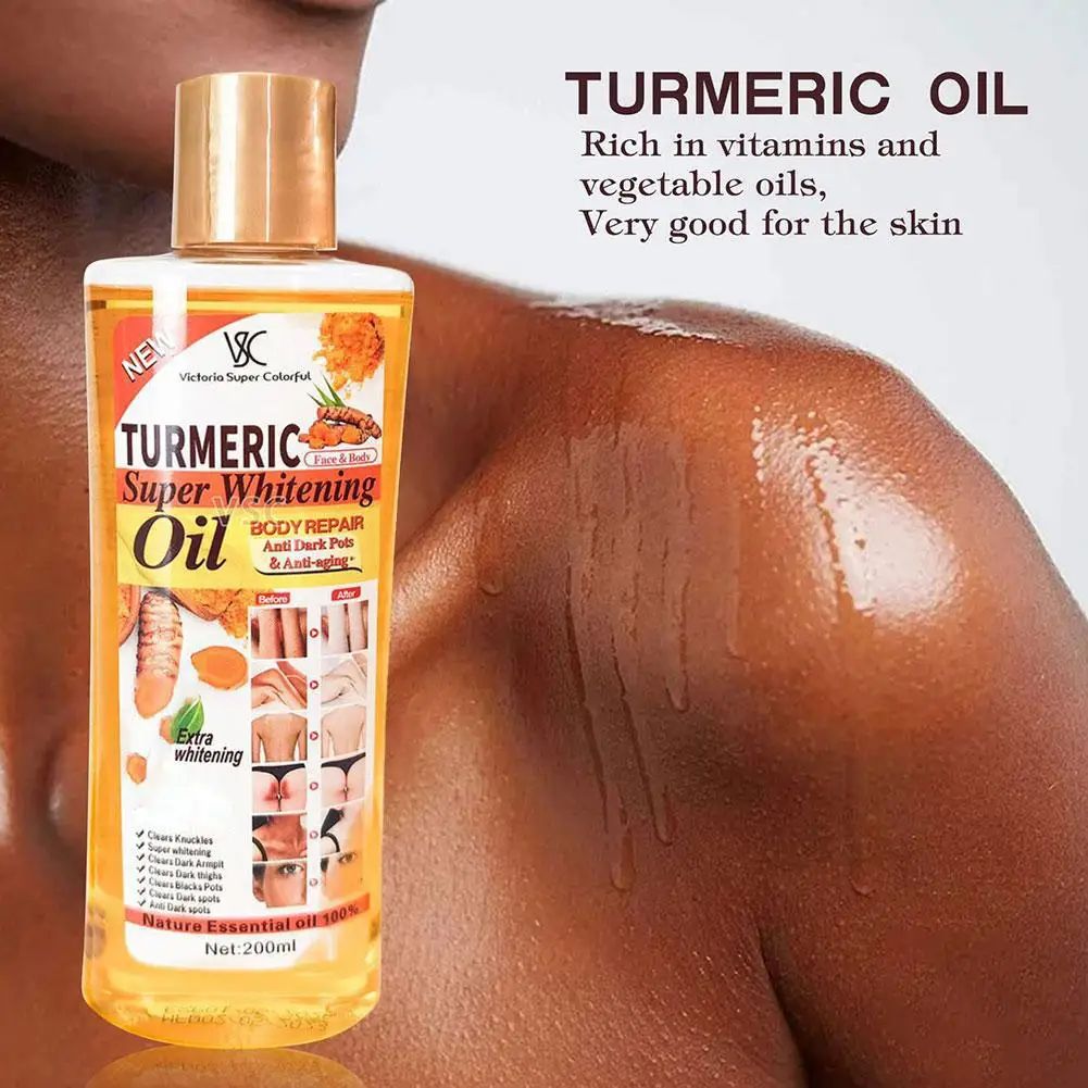 Turmeric Essential Oil – Facial & Body Massage Moisturizing Skin Care 200ML-Facial Oil-Blushia