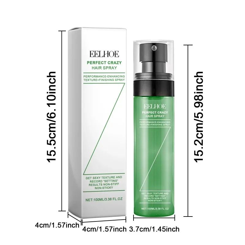 Fluffy Volumising Hair Spray Hair Thickening Refreshing Freshing Oil Control Frizz Treatment Firm Hold No Wash Dry Hair Spray-Hair Styling-Blushia