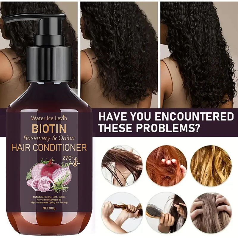 Onion Rosemary Biotin Hair Shampoo & Conditioner – Moisturizing, Smooth & Volumizing Hair Care-Shampoo & Conditioner-Blushia