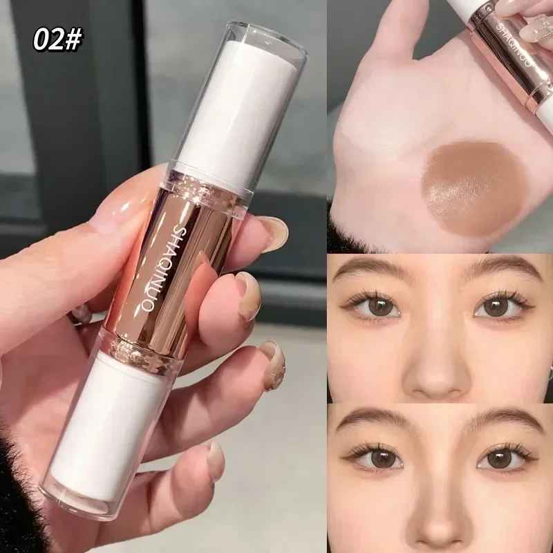 Highlighting&Bronzer Stick Face Brightening Shaping Concealer Pencil 3D Long Lasting Corrector Nose Shadow Contouring Cosmetics-Contouring-Blushia