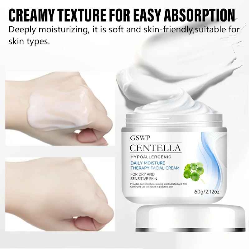 GSWP Centella Asiatica Moisturising Cream – Brightening & Radiance Boost-Face Moisturisers-Blushia
