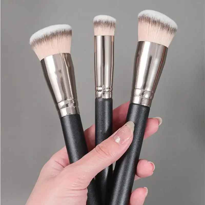 Dense Foundation & Concealer Brush – Precision Under Eye Blending Makeup Brush-Makeup Brushes-Blushia