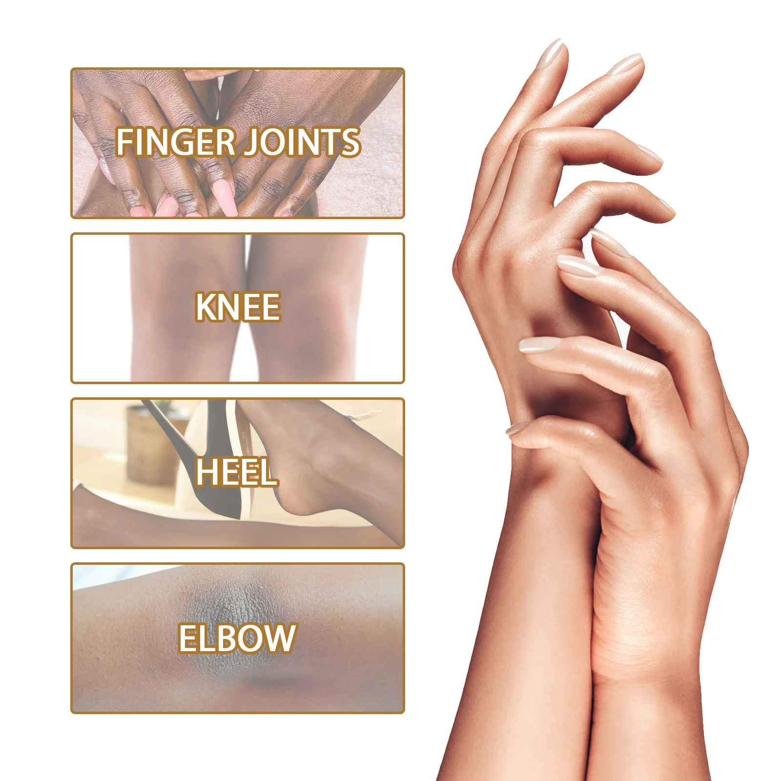 Hand's & Body Brightening Serum – Exfoliating Hand, Knee & Elbow Care-Hand Serum-Blushia