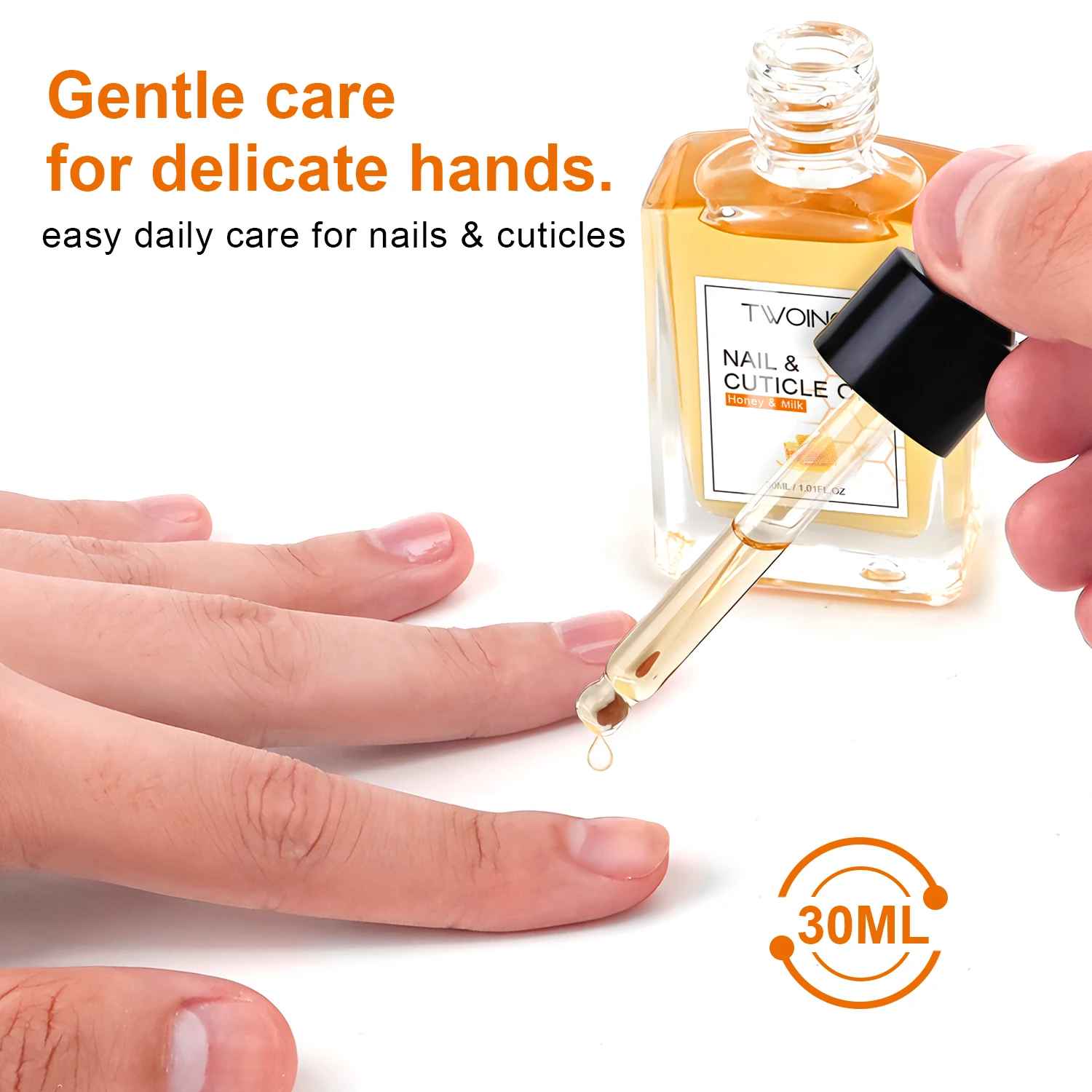 Honey Milk Cuticle Oil 30ML – Nail & Cuticle Moisturising Care-Nail Care & Treatments-Blushia