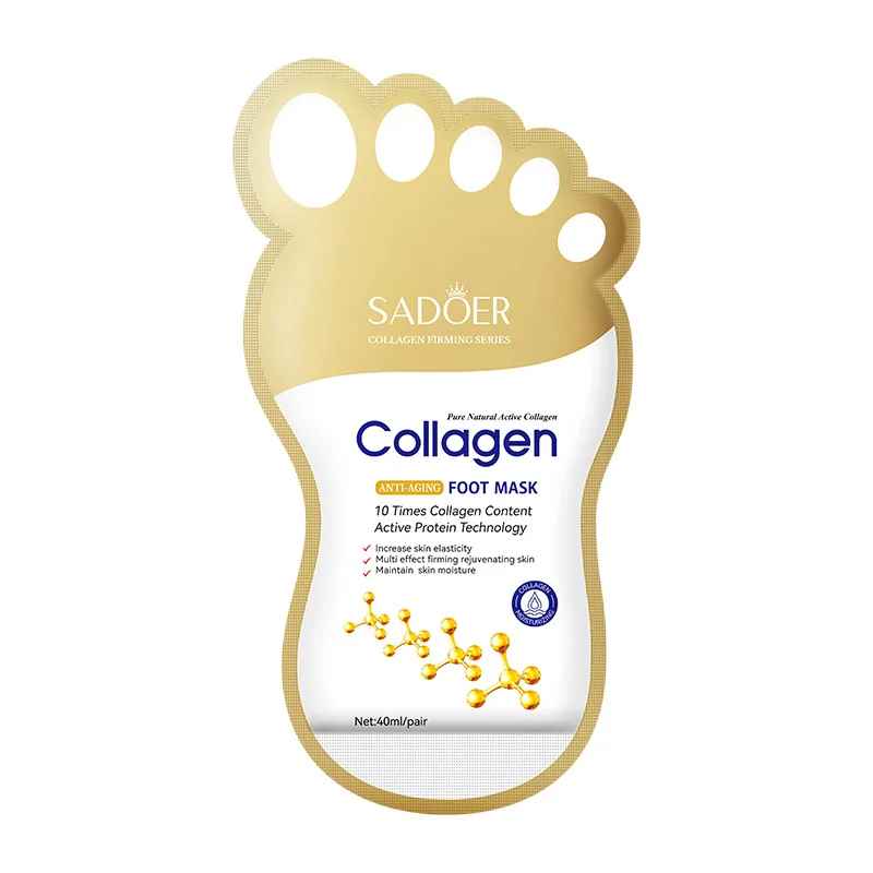 5 Pairs SADOER Collagen Foot Masks – Moisturizing, Exfoliating & Anti-Wrinkle-Foot Mask-Blushia