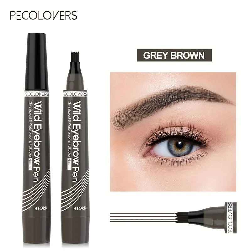 4-Tip Eyebrow Pen – Waterproof Microblading Brow Tattoo Pencil-Brows-Blushia