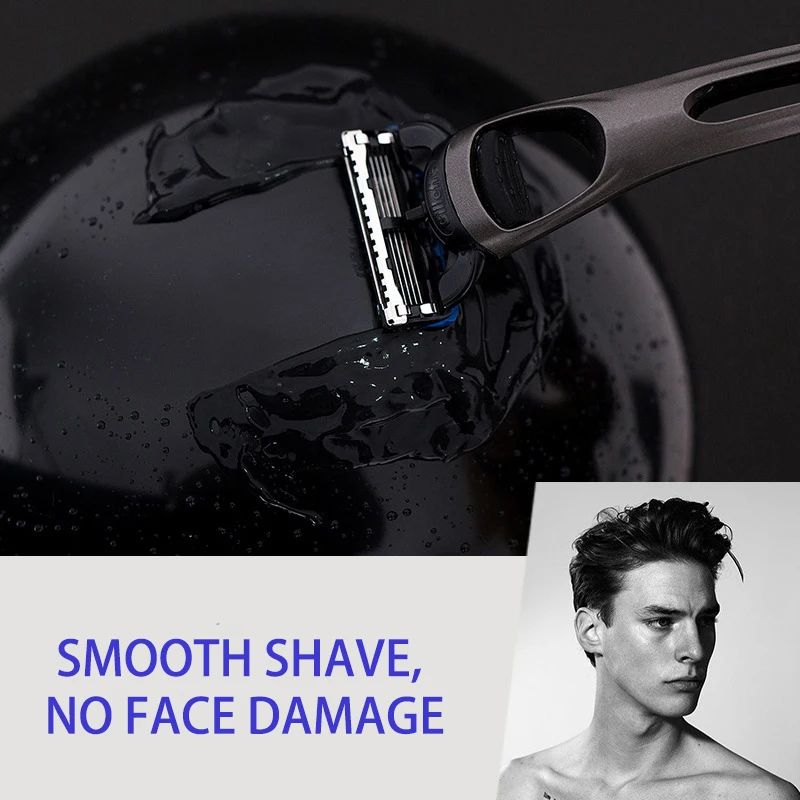 Men's Shaving Gel Refreshing Shaving Cream Beard Softening Smooth Shaving Super-Smooth Gel for Senior Men-Shaving-Blushia