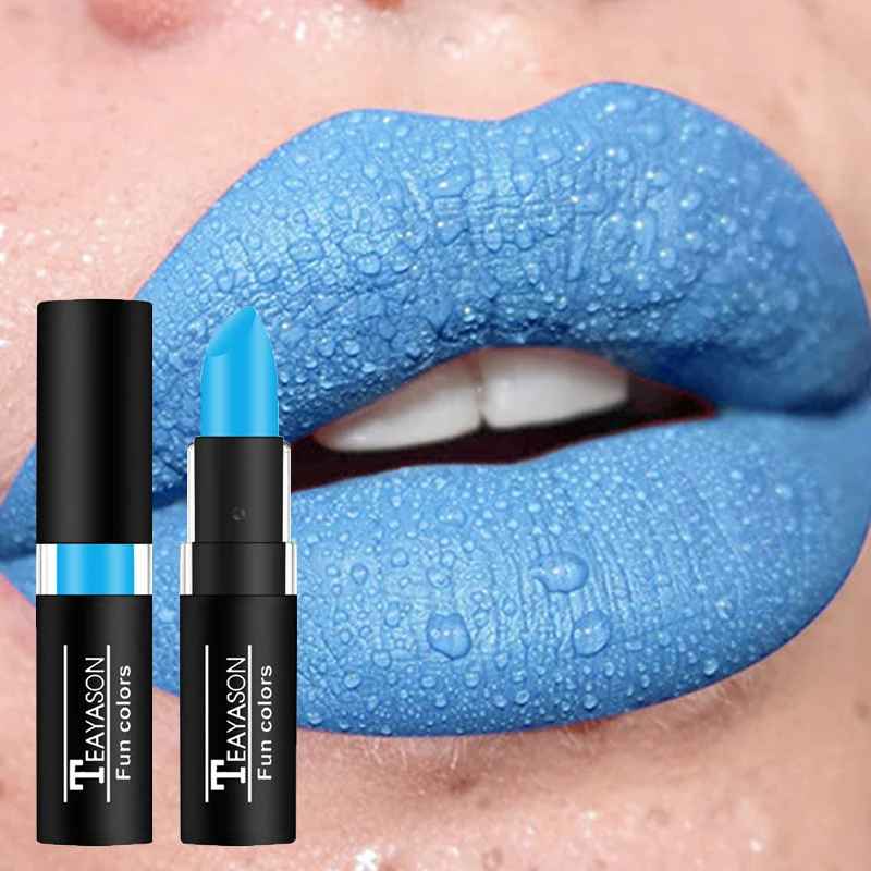 Dark Wine Red Matte Lipstick – Waterproof Long-Lasting Bold Lip Colour-Lipstick-Blushia